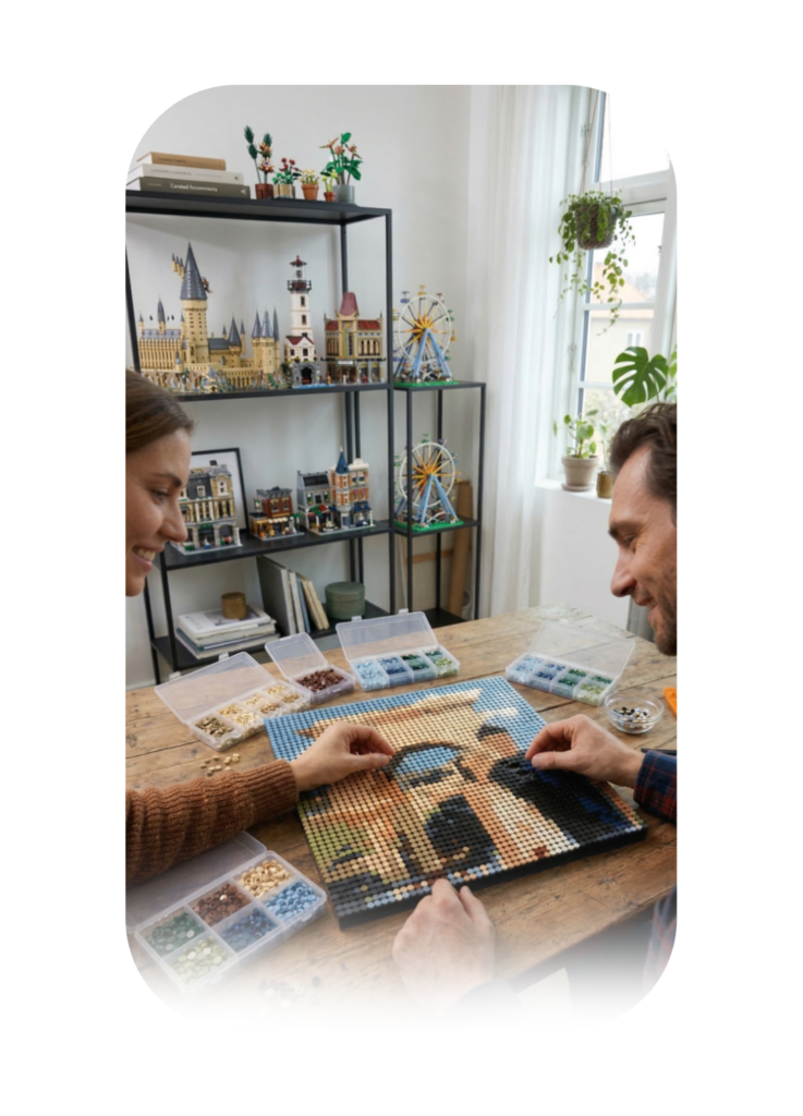 Home montar lego personalizado